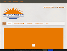 Tablet Screenshot of futuragassrl.com
